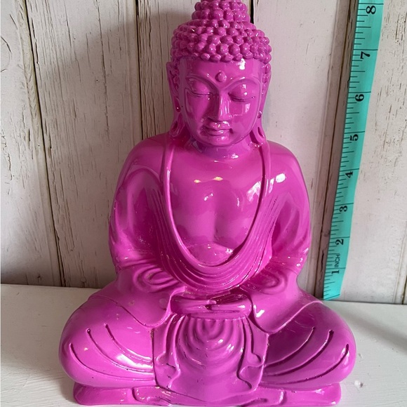 Pink Buddah statue - Picture 3 of 3